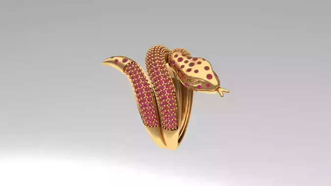 snacke ring 3D print model