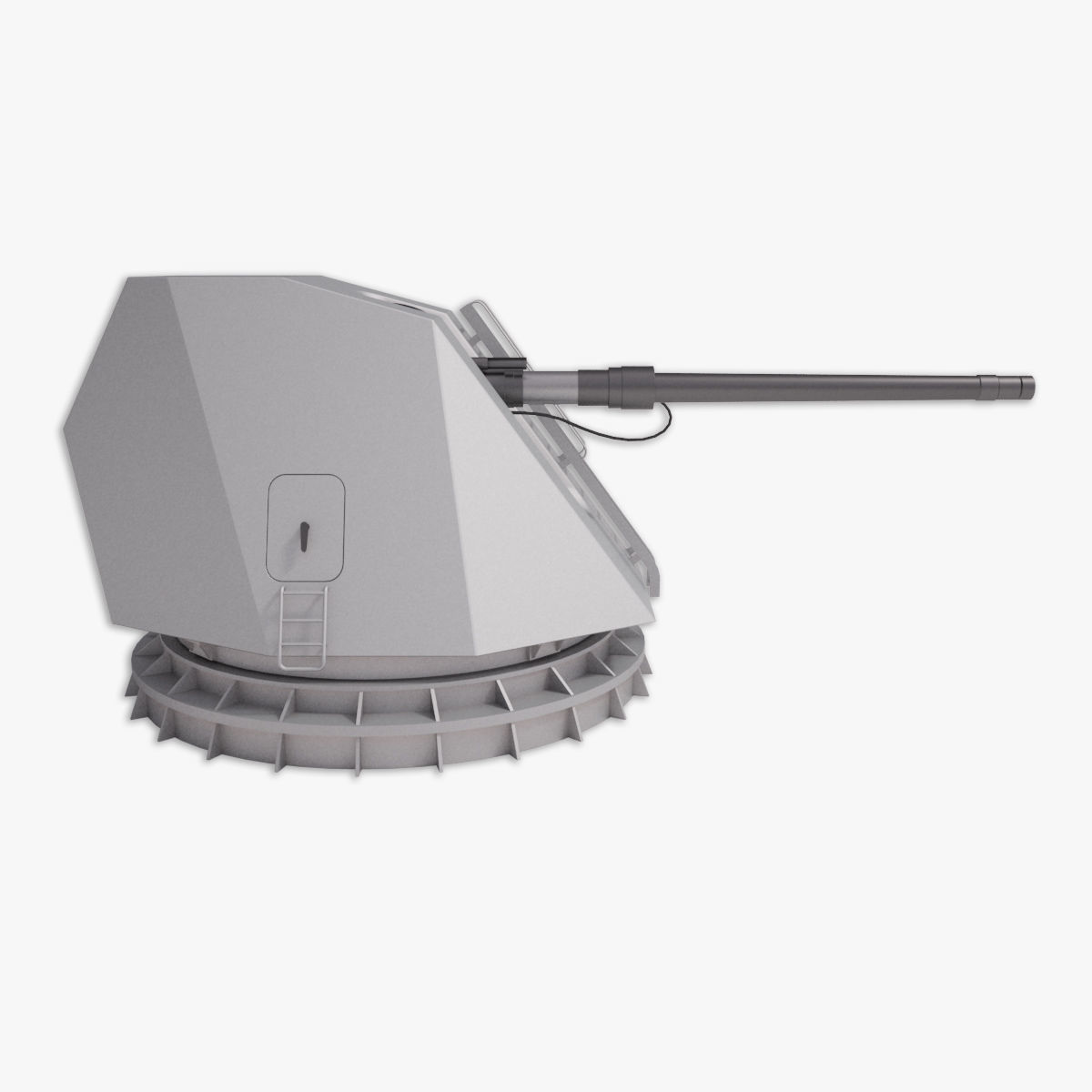 Otobreda 127-64 LW 3D model_2