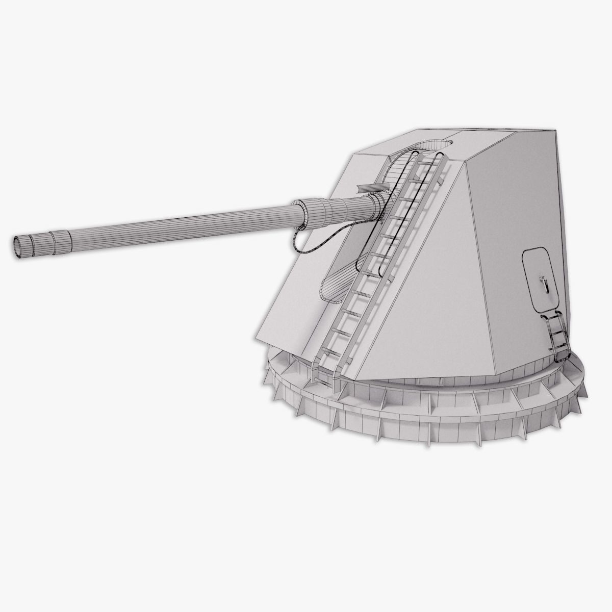 Otobreda 127-64 LW 3D model_22