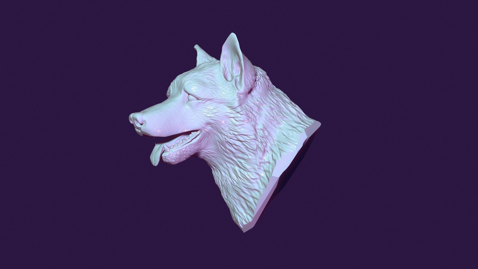 GERMAN SHEPHERD 3D print model_10