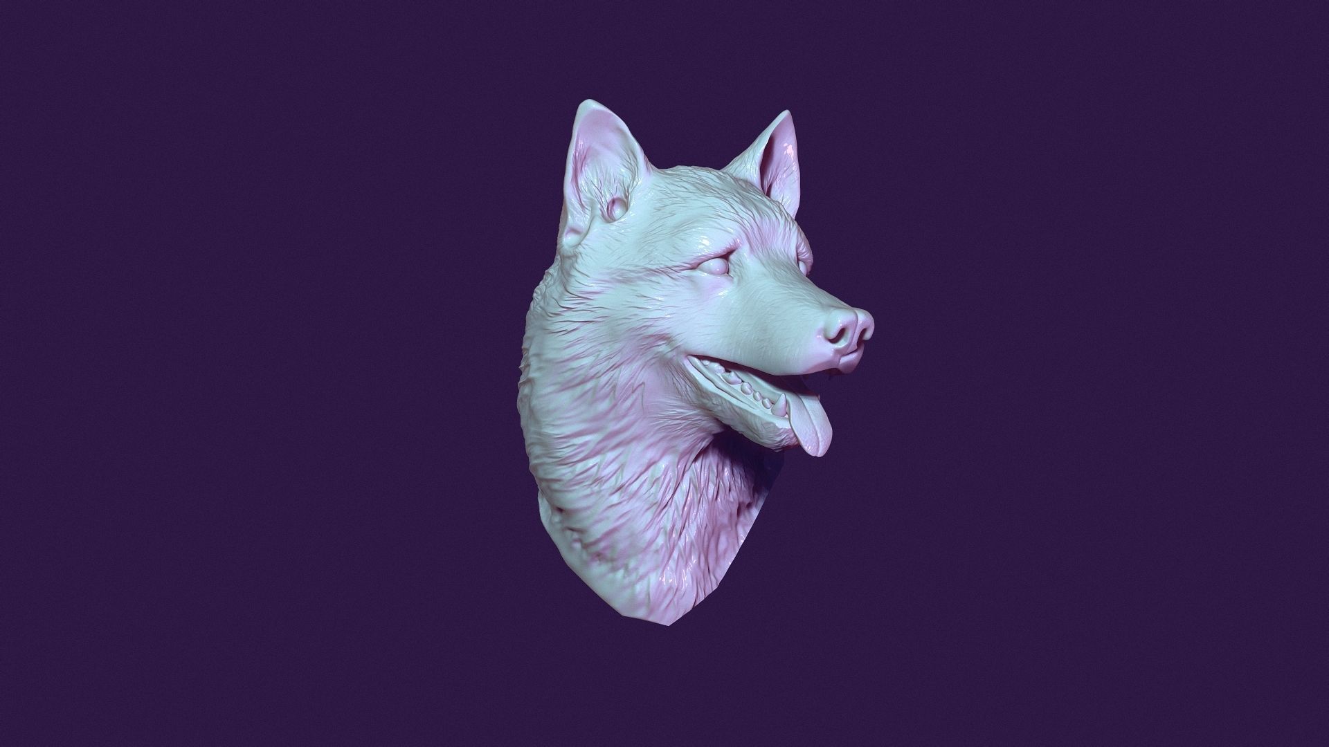 GERMAN SHEPHERD 3D print model_8