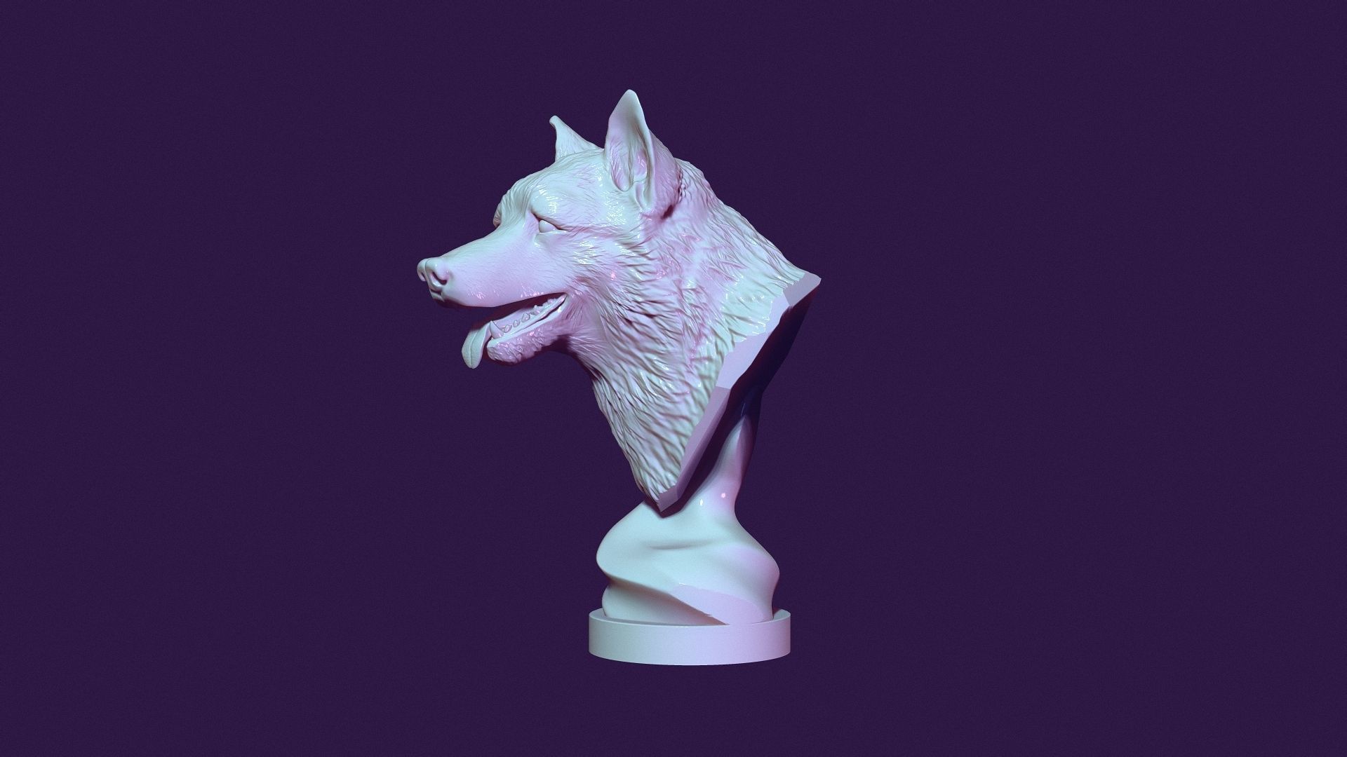 GERMAN SHEPHERD 3D print model_5