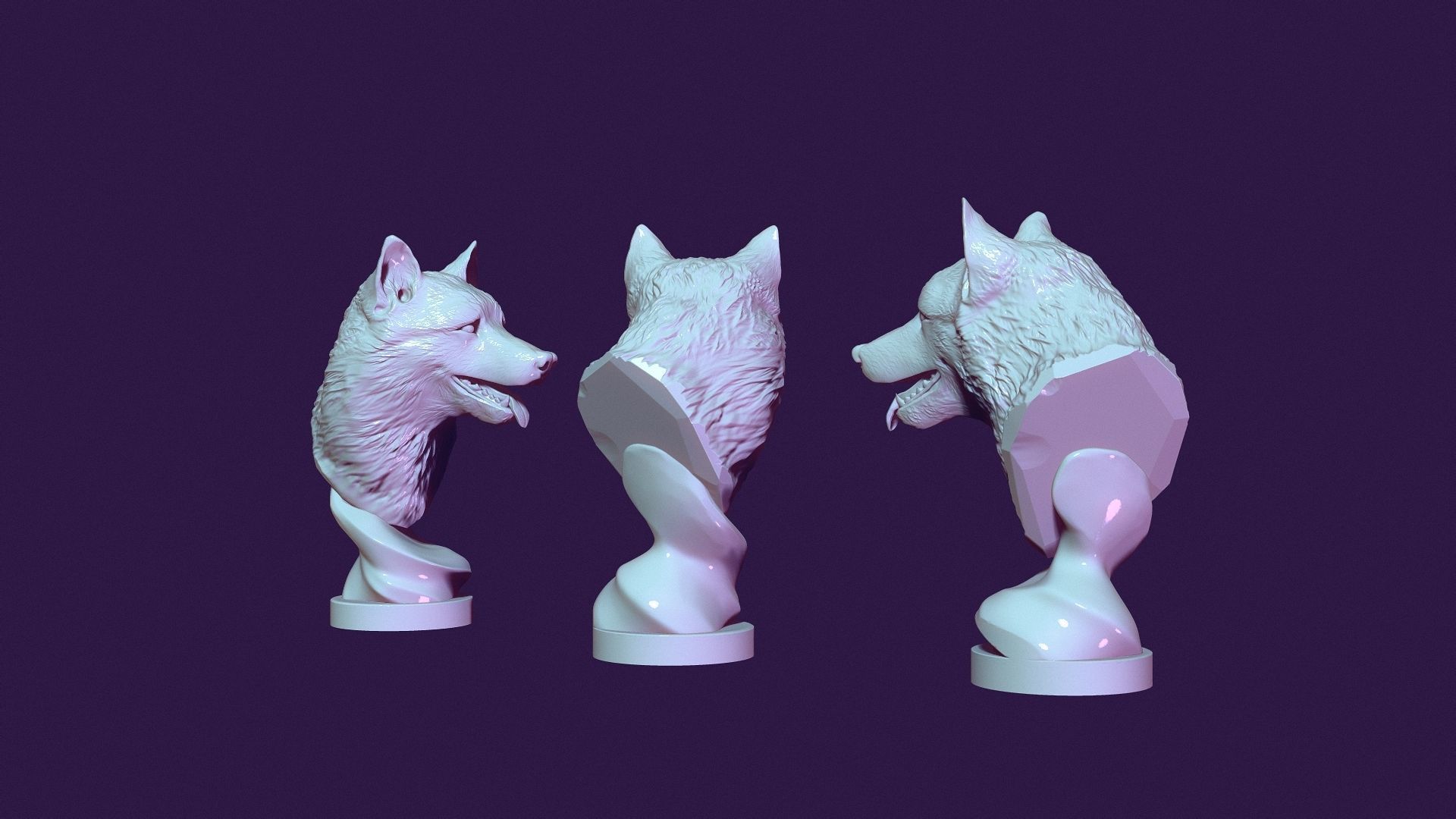 GERMAN SHEPHERD 3D print model_3