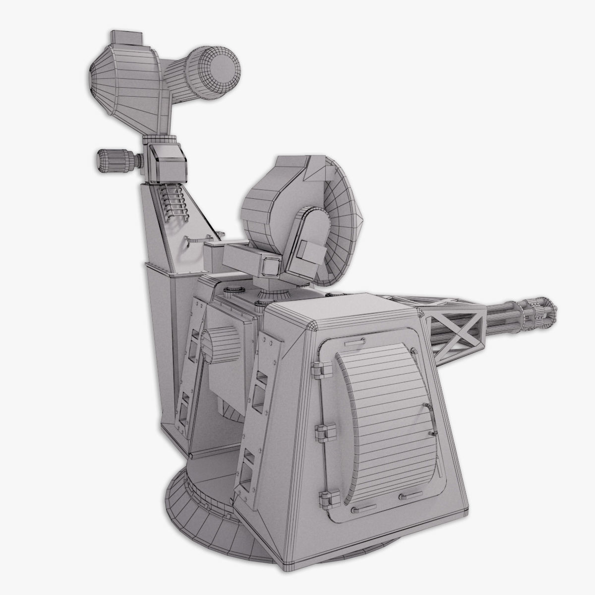 Goalkeeper ciws 3D model_16