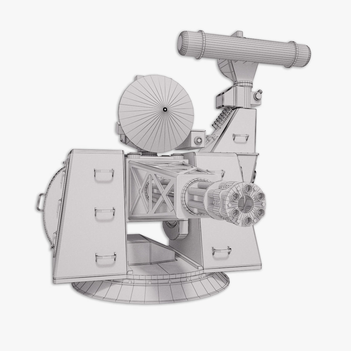 Goalkeeper ciws 3D model_14