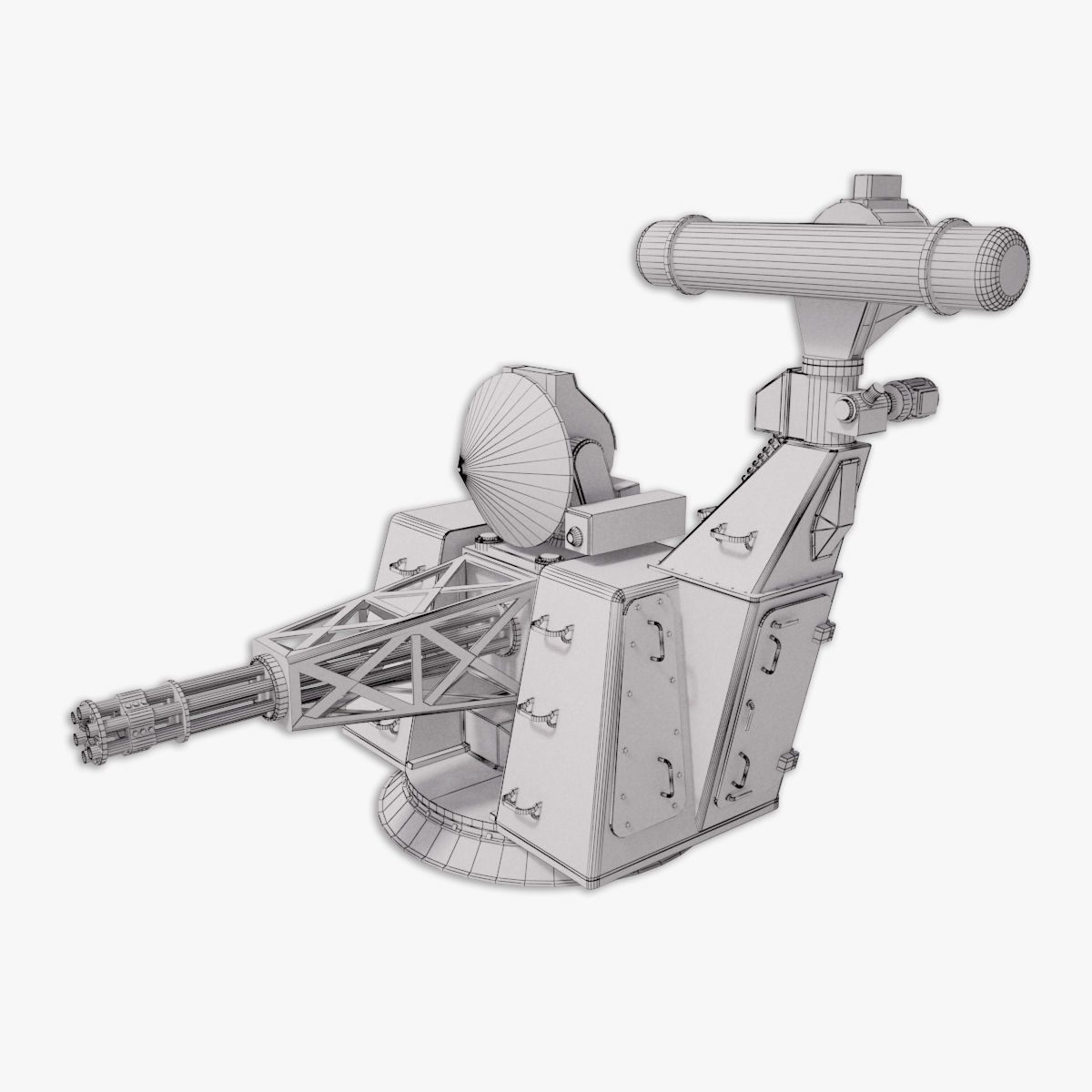Goalkeeper ciws 3D model_22