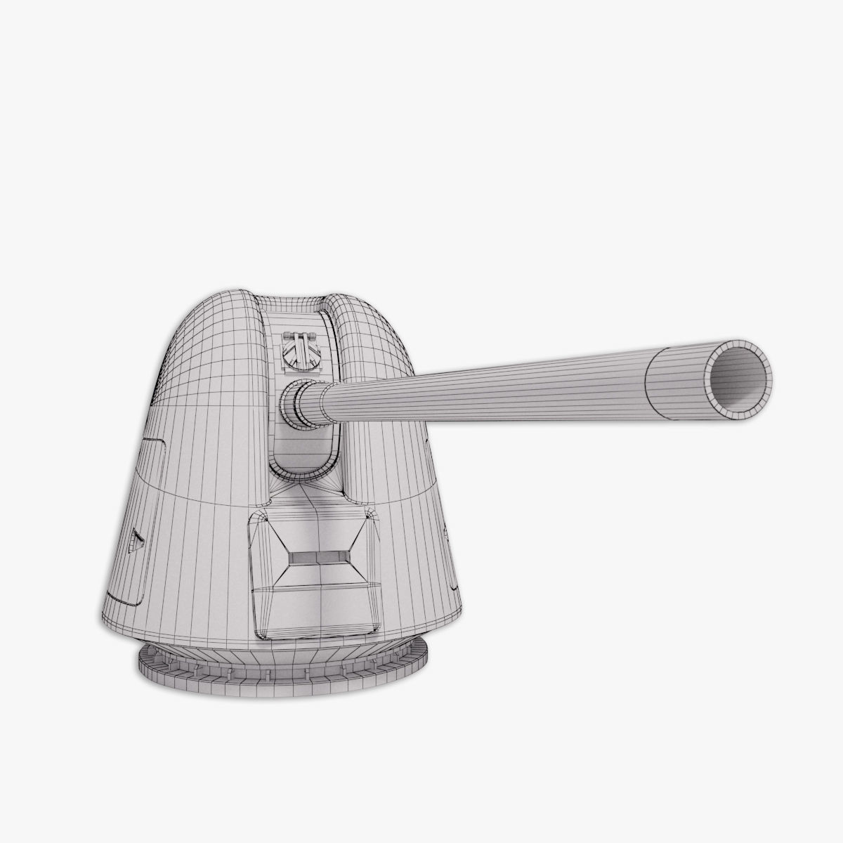 Mark 45 mod2 3D model_14