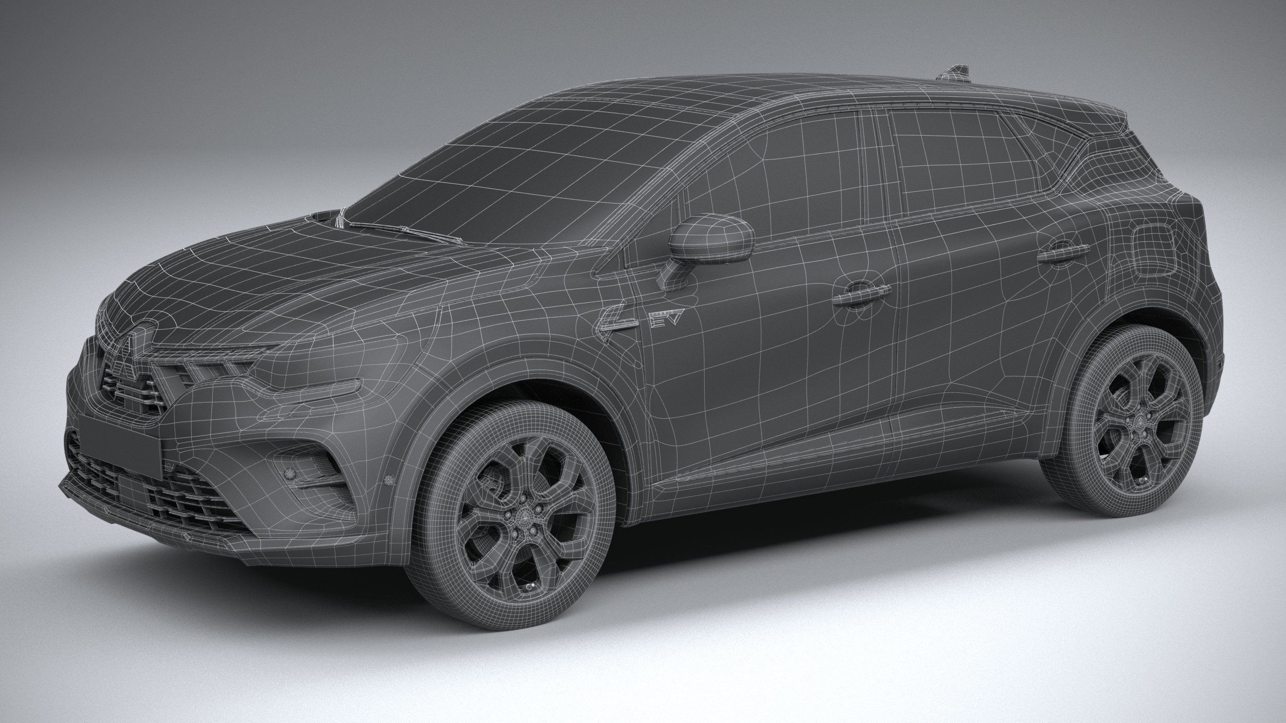 Mitsubishi ASX 2024 3D model_28