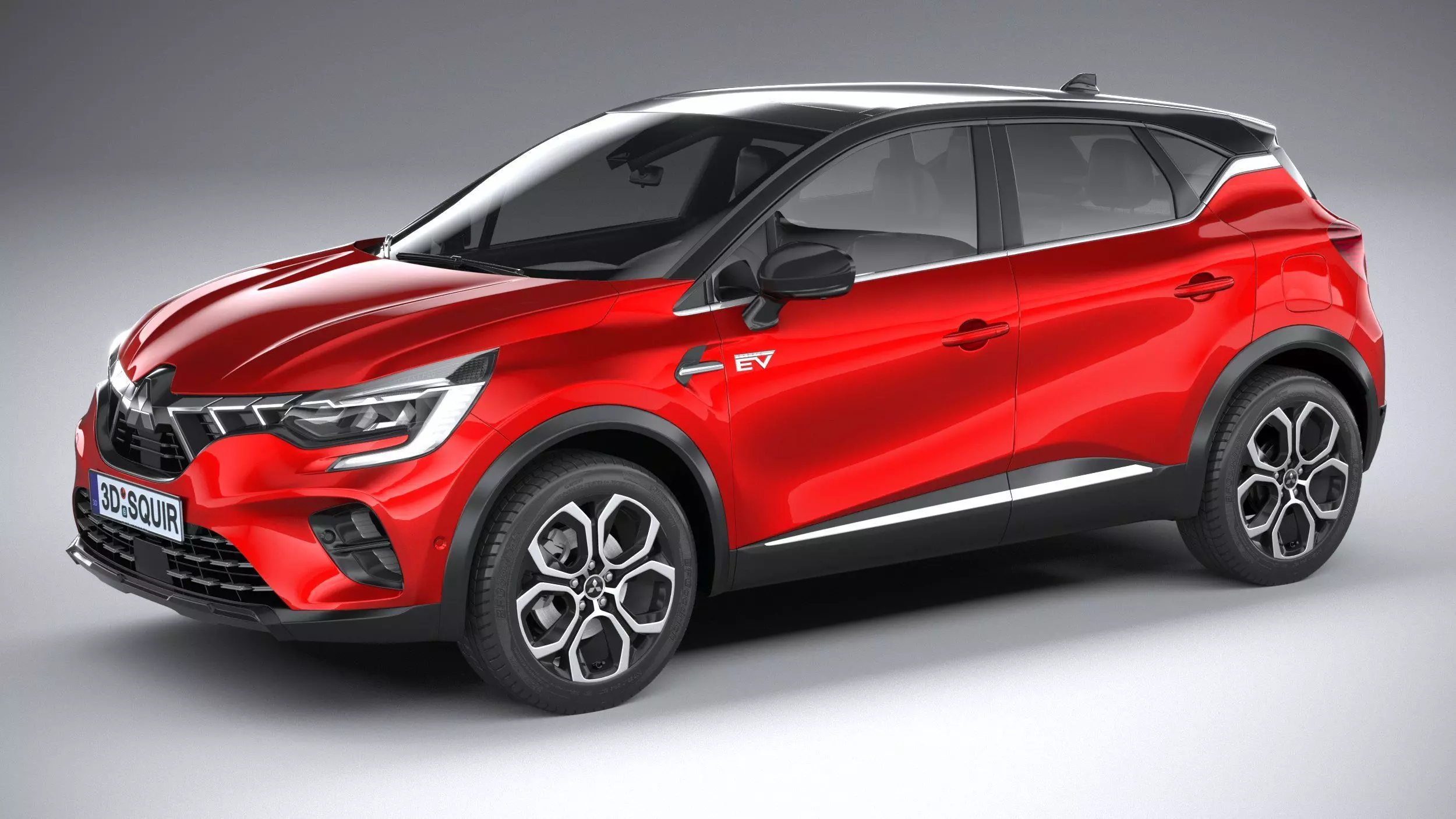 Mitsubishi ASX 2024 3D model_0