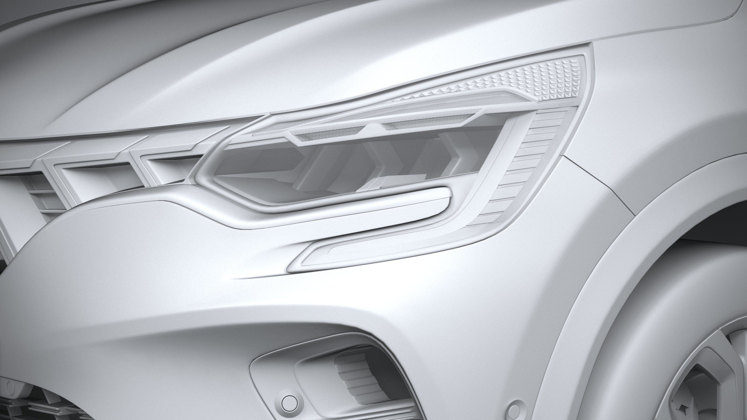 Mitsubishi ASX 2024 3D model_23