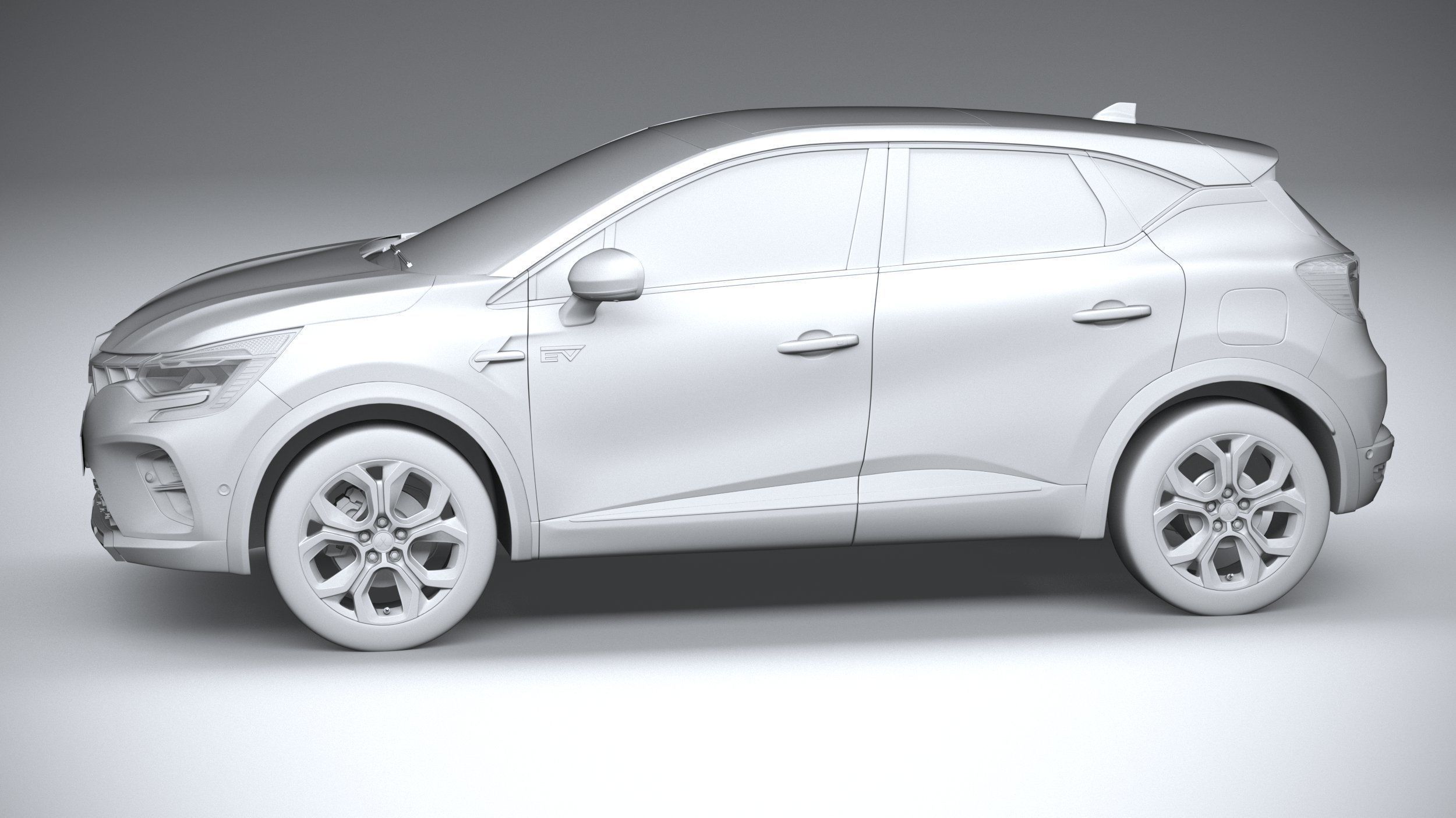 Mitsubishi ASX 2024 3D model_22