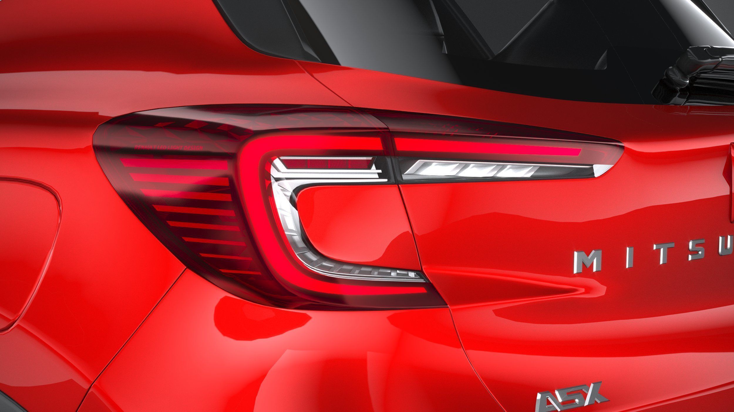 Mitsubishi ASX 2024 3D model_15