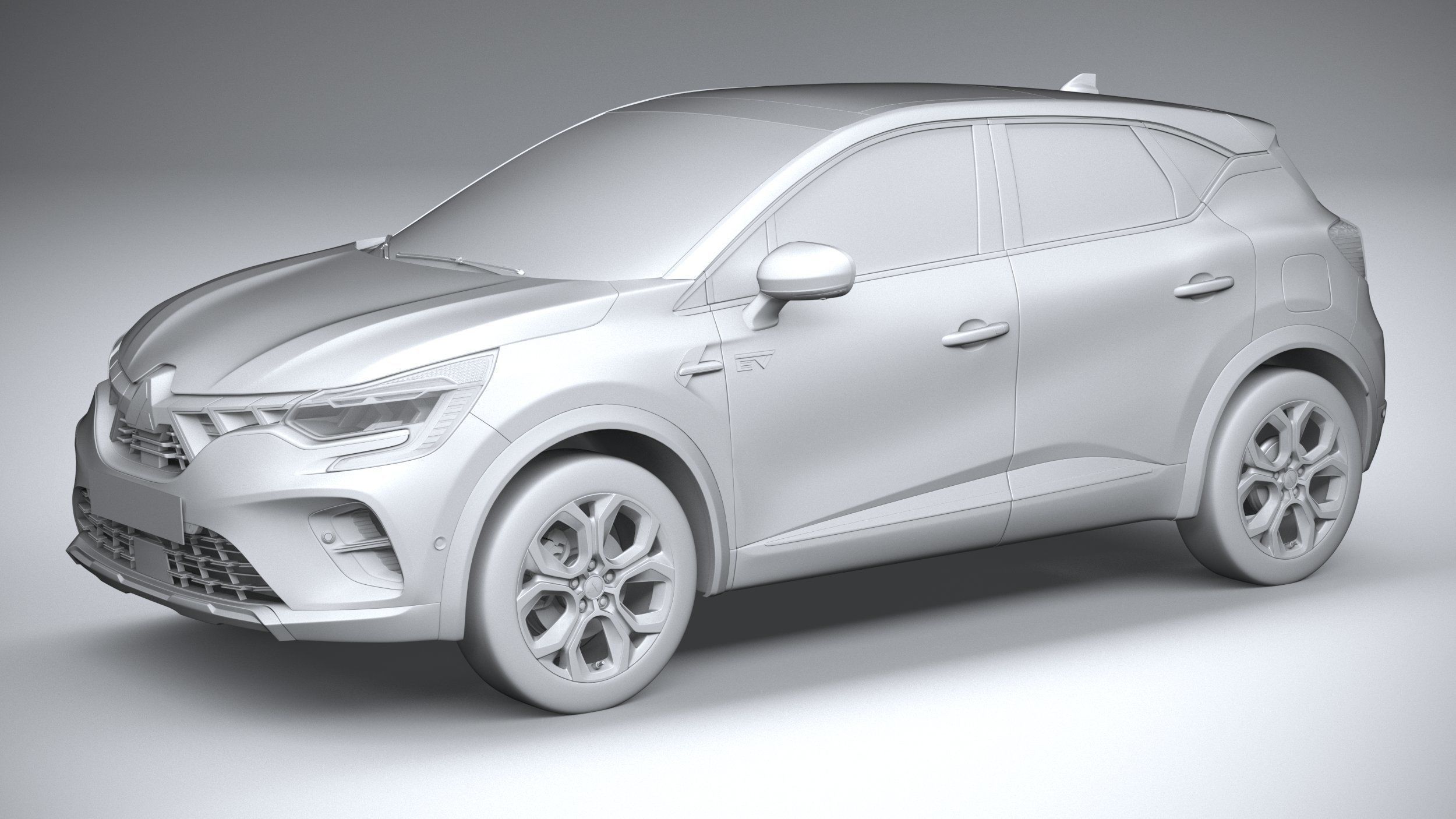 Mitsubishi ASX 2024 3D model_19