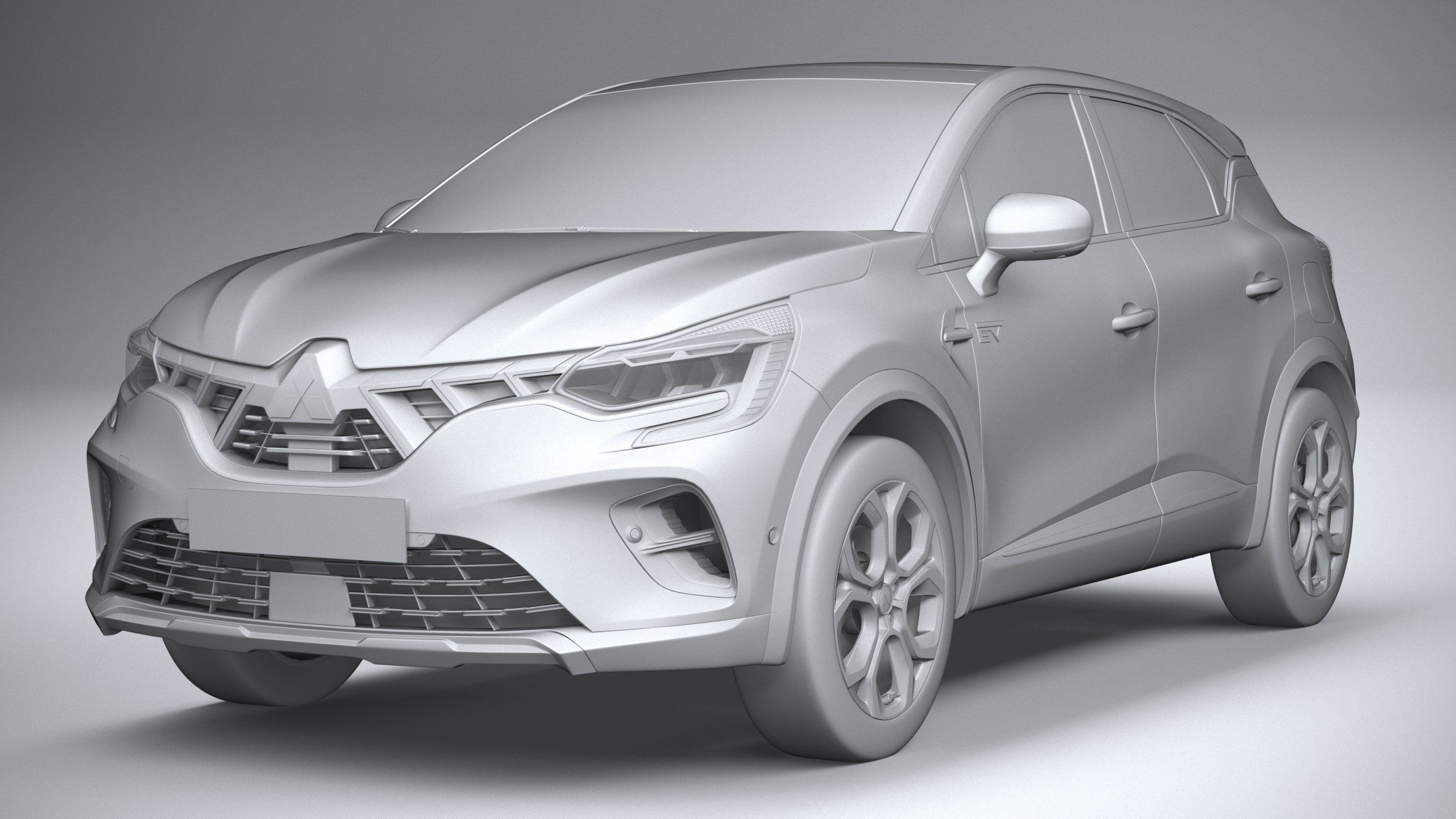 Mitsubishi ASX 2024 3D model_20