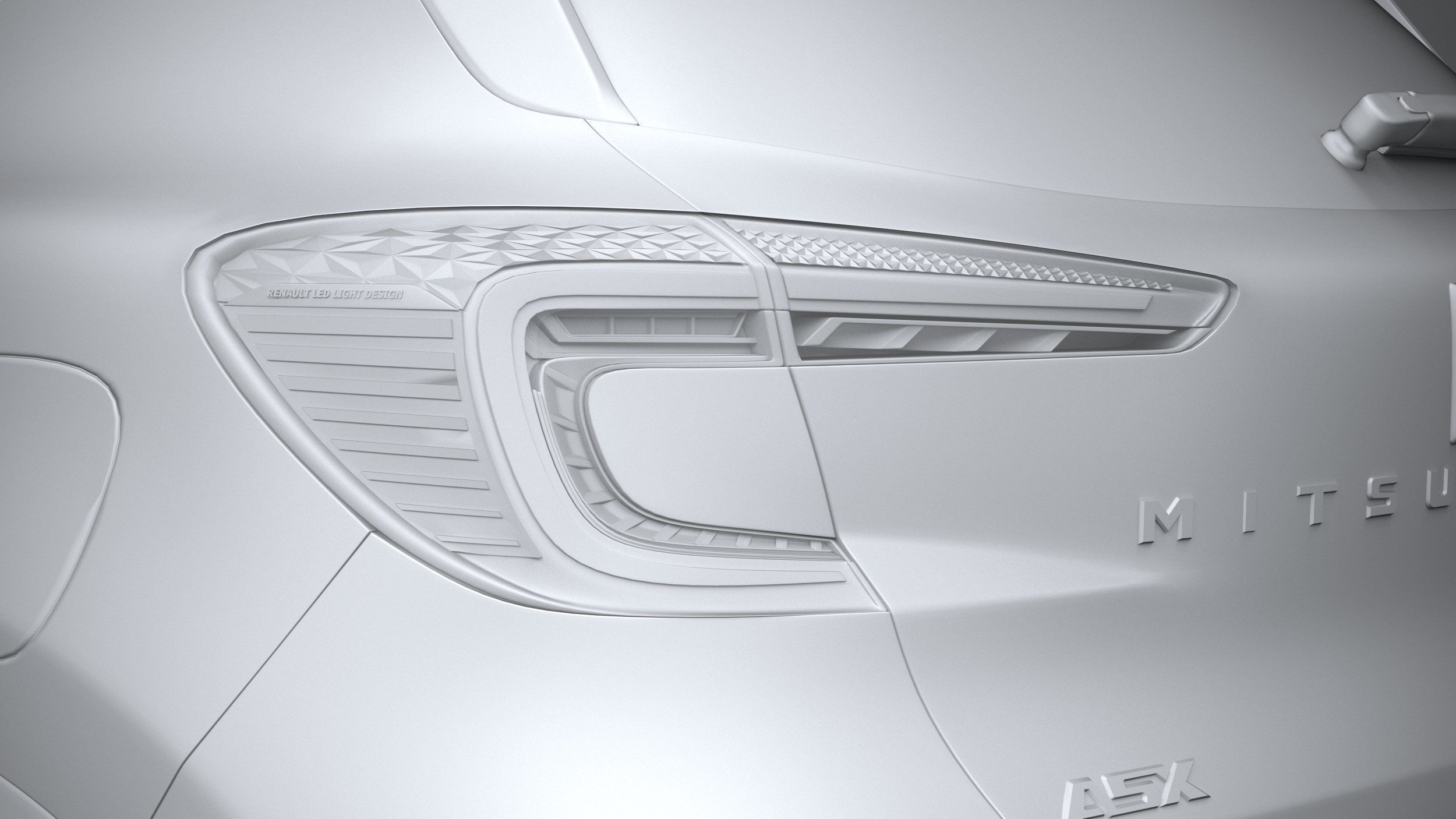 Mitsubishi ASX 2024 3D model_24