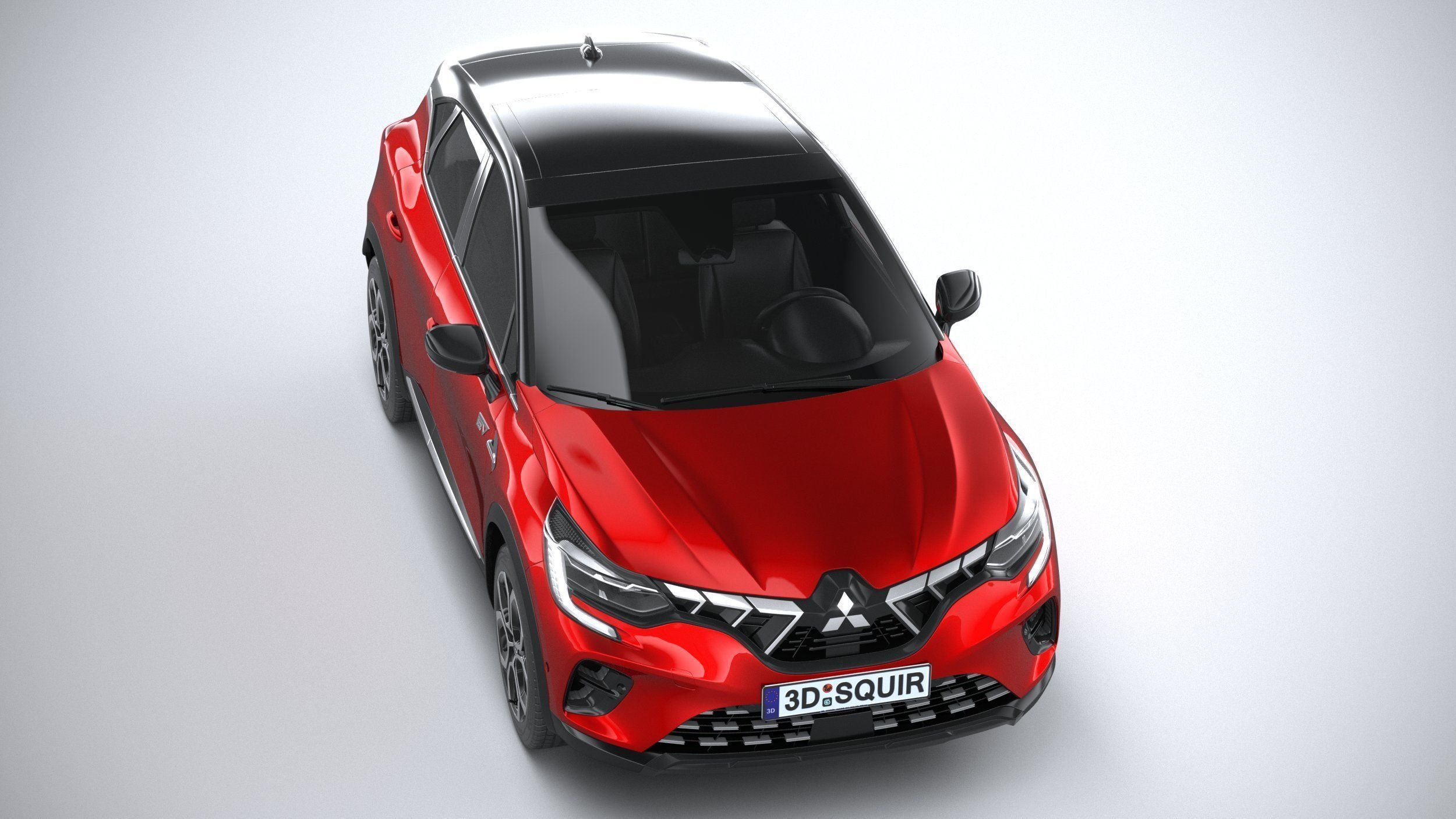 Mitsubishi ASX 2024 3D model_12