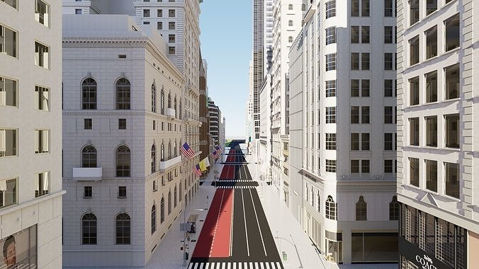 Fifth Avenue 3D model 7