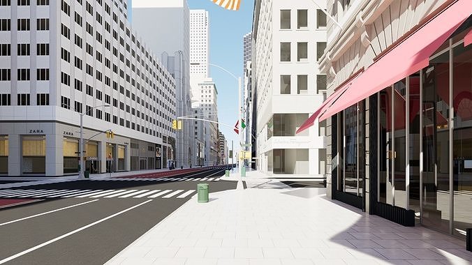 Fifth Avenue 3D model 3