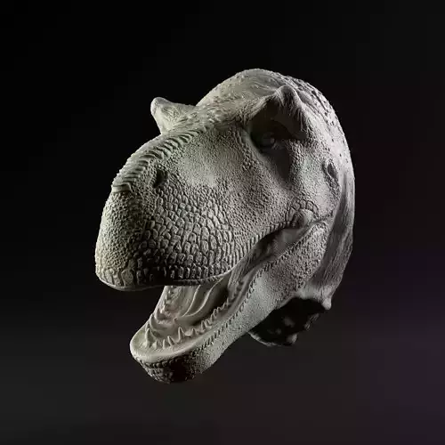 Tyrannosaurus mount or head