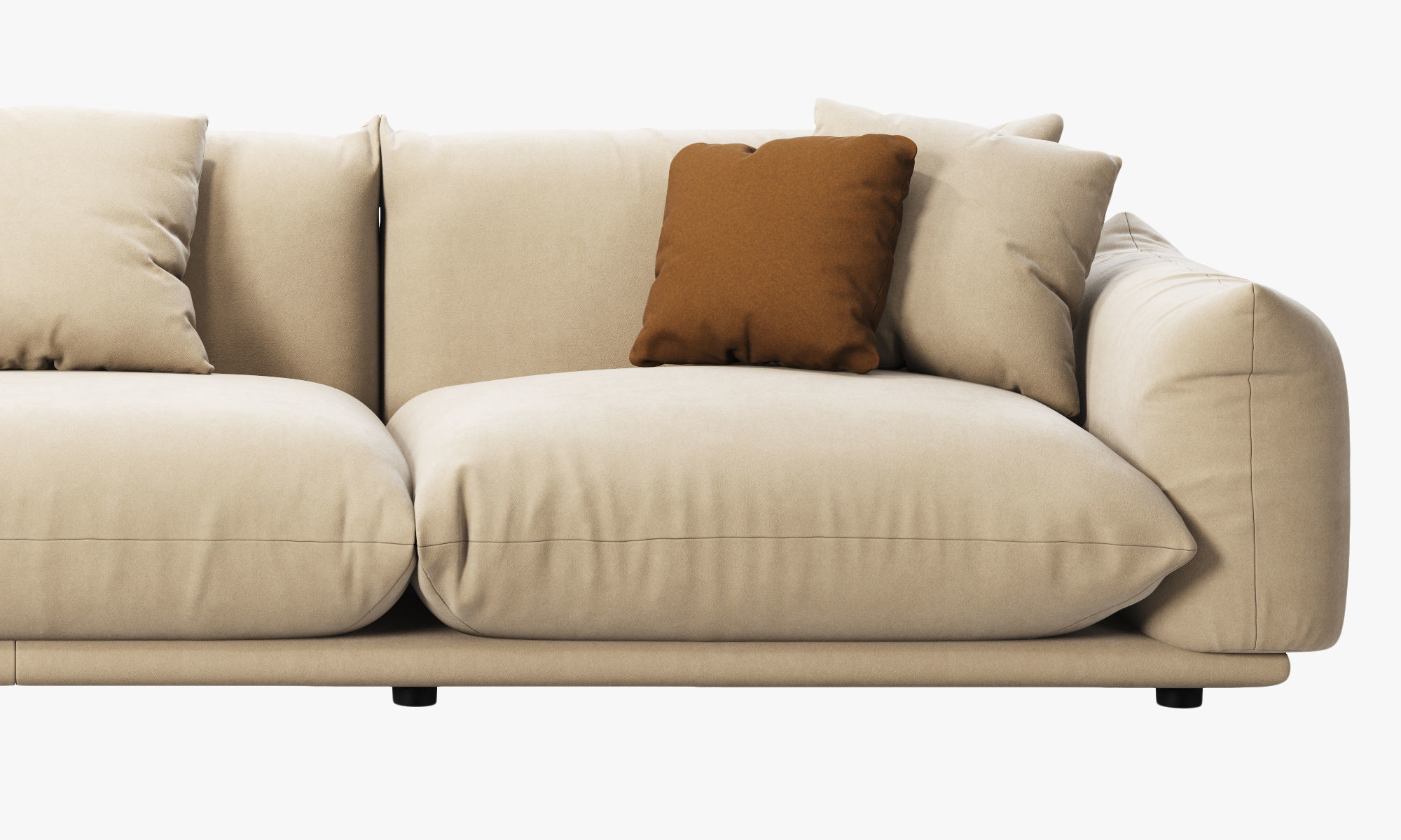Marenco system sofa by Arflex 3D model_4