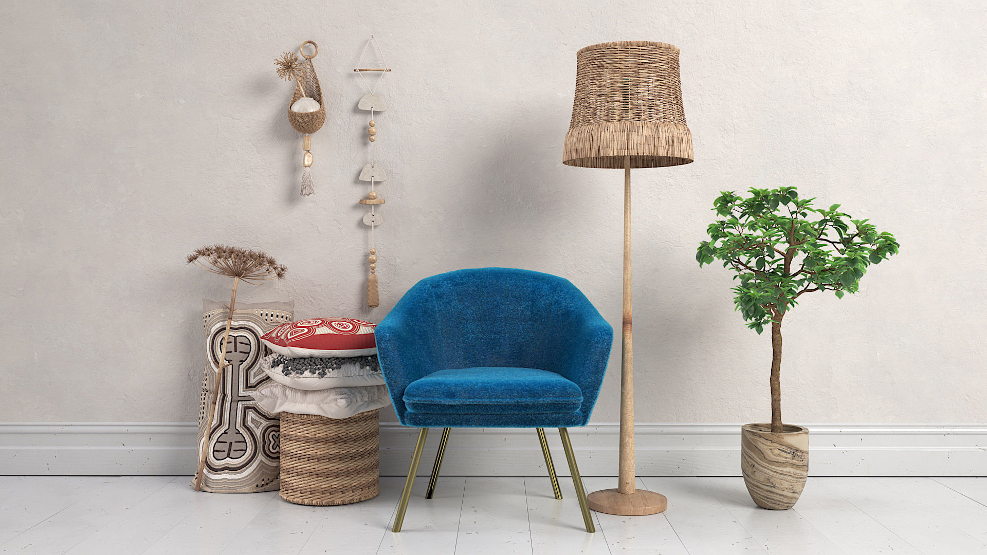 Archmodels vol 272 for c4d - modern furniture sets 3D model_11