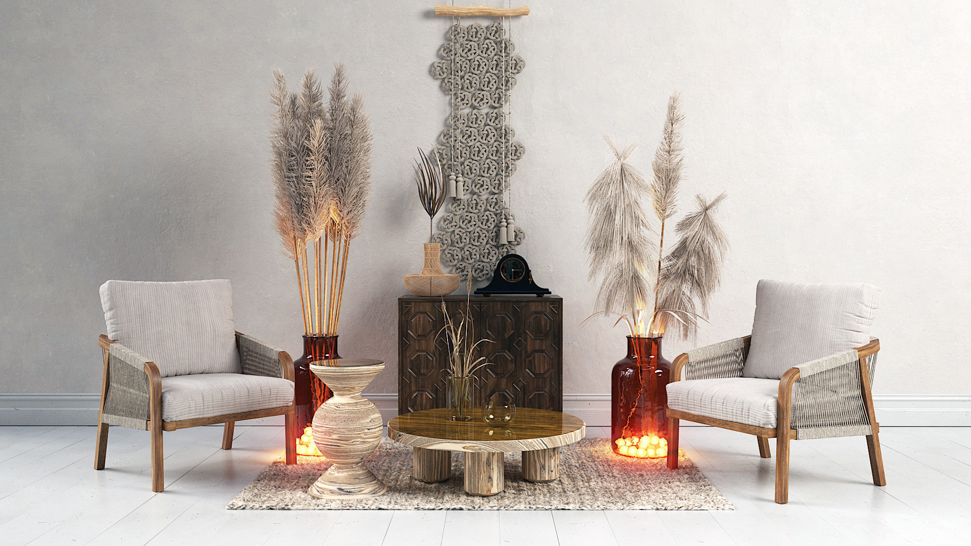 Archmodels vol 272 for c4d - modern furniture sets 3D model_8