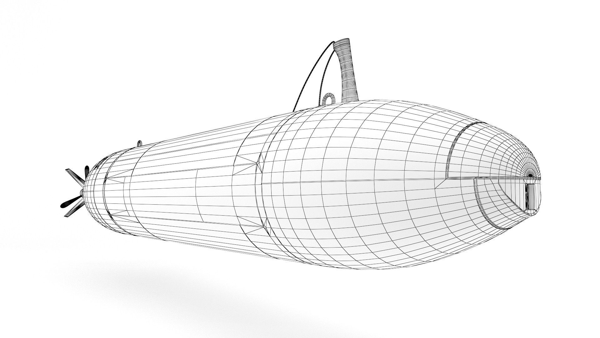 Hugin Superior 3D model_8