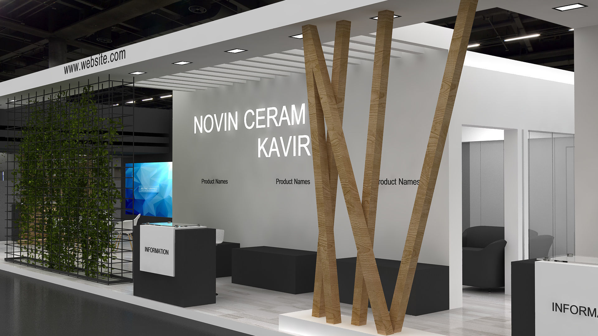 Exhibition 3D model_14