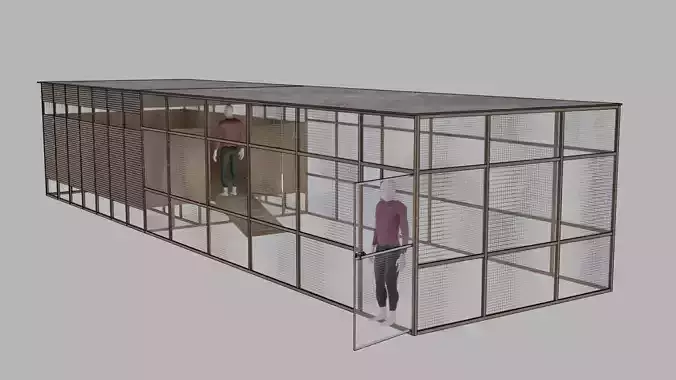 Cage for 100-150 chickens