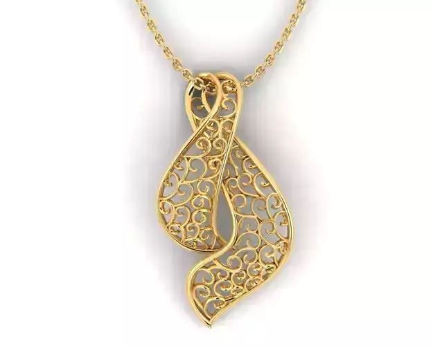 Fashion Pendant 3D print model