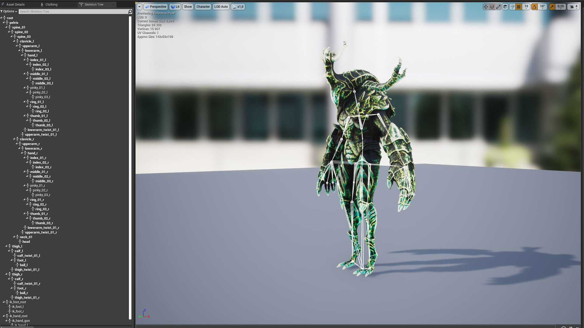 Armored Beetle 02 Low-poly 3D model_18