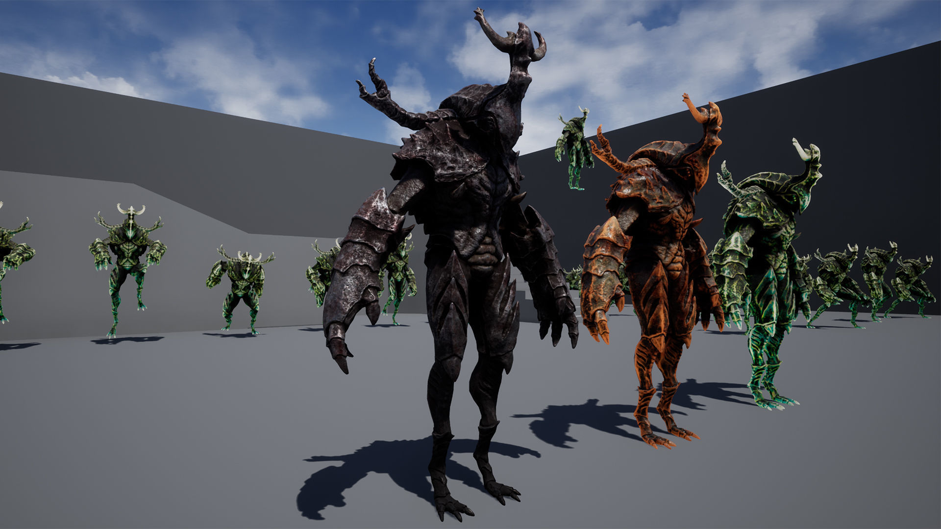 Armored Beetle 02 Low-poly 3D model_14