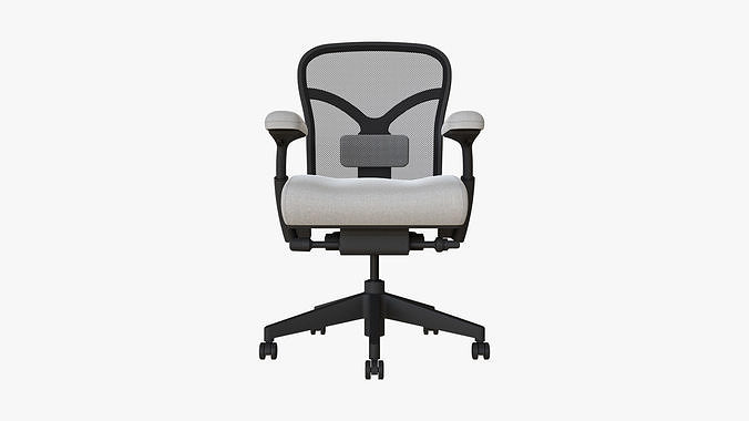 Low Back Ergonomic Office Chair 3D model 5