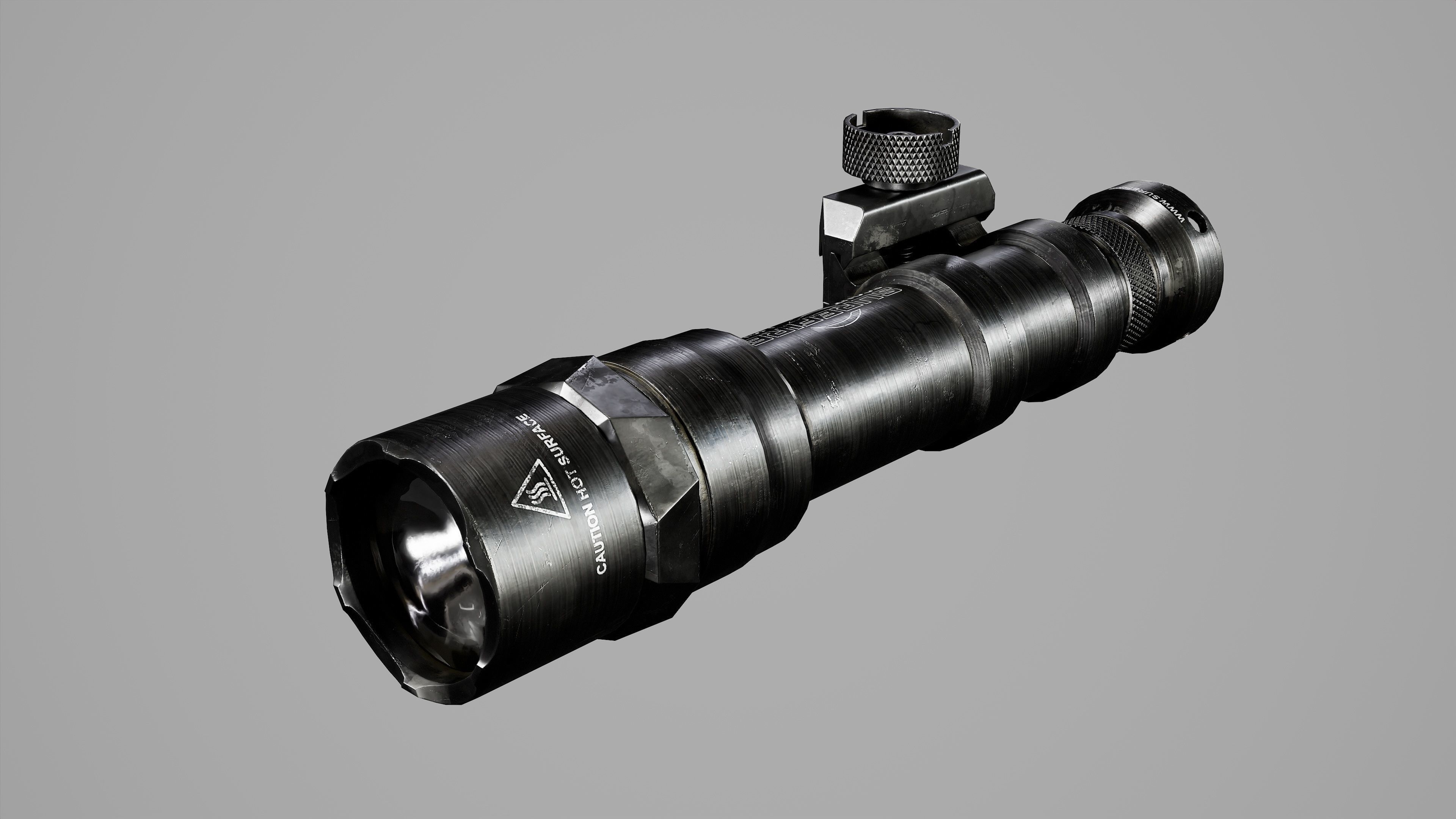 FN SCAR-H Body Kit Low-poly 3D model_26