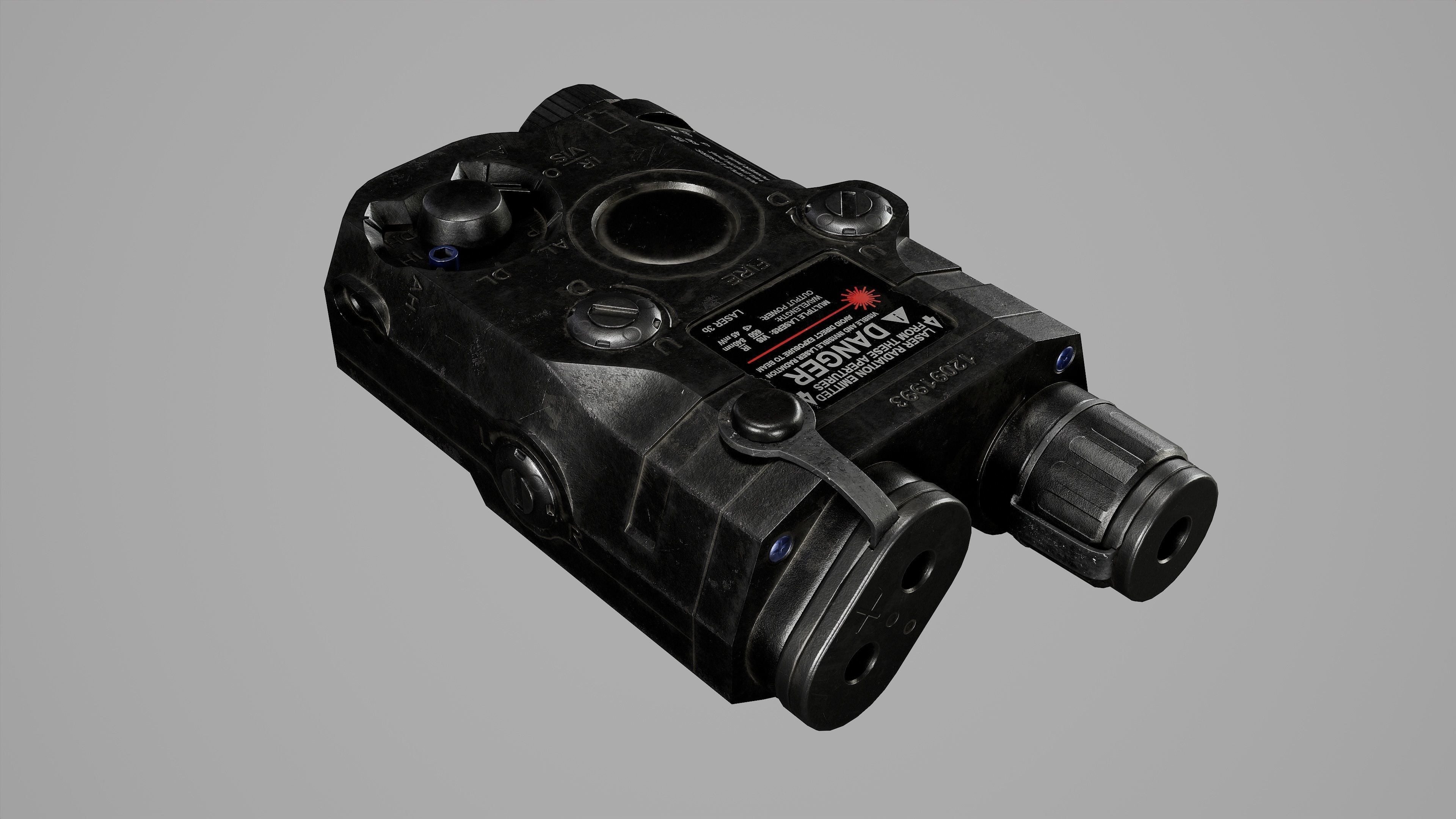 FN SCAR-H Body Kit Low-poly 3D model_29