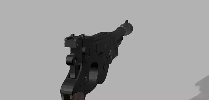 The Mandalorian Blaster 3D print model