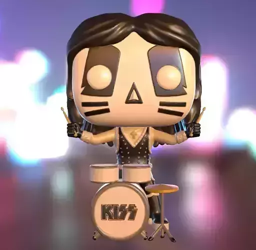 Funko Kiss - Catman  3D print model