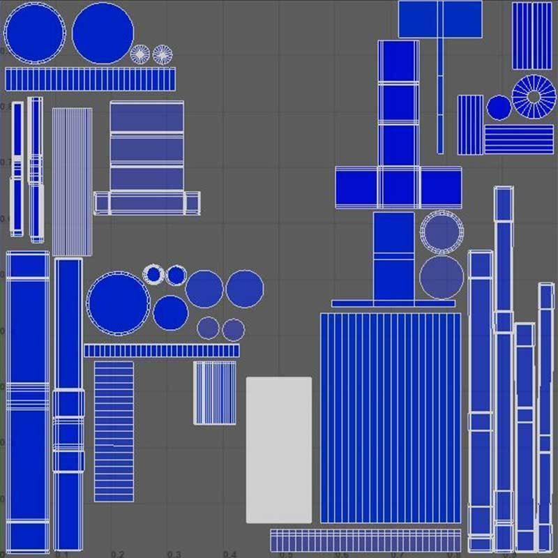 Medieval Catapult 3D model_10