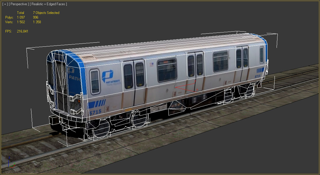 Path PA5 Low-poly 3D model_7