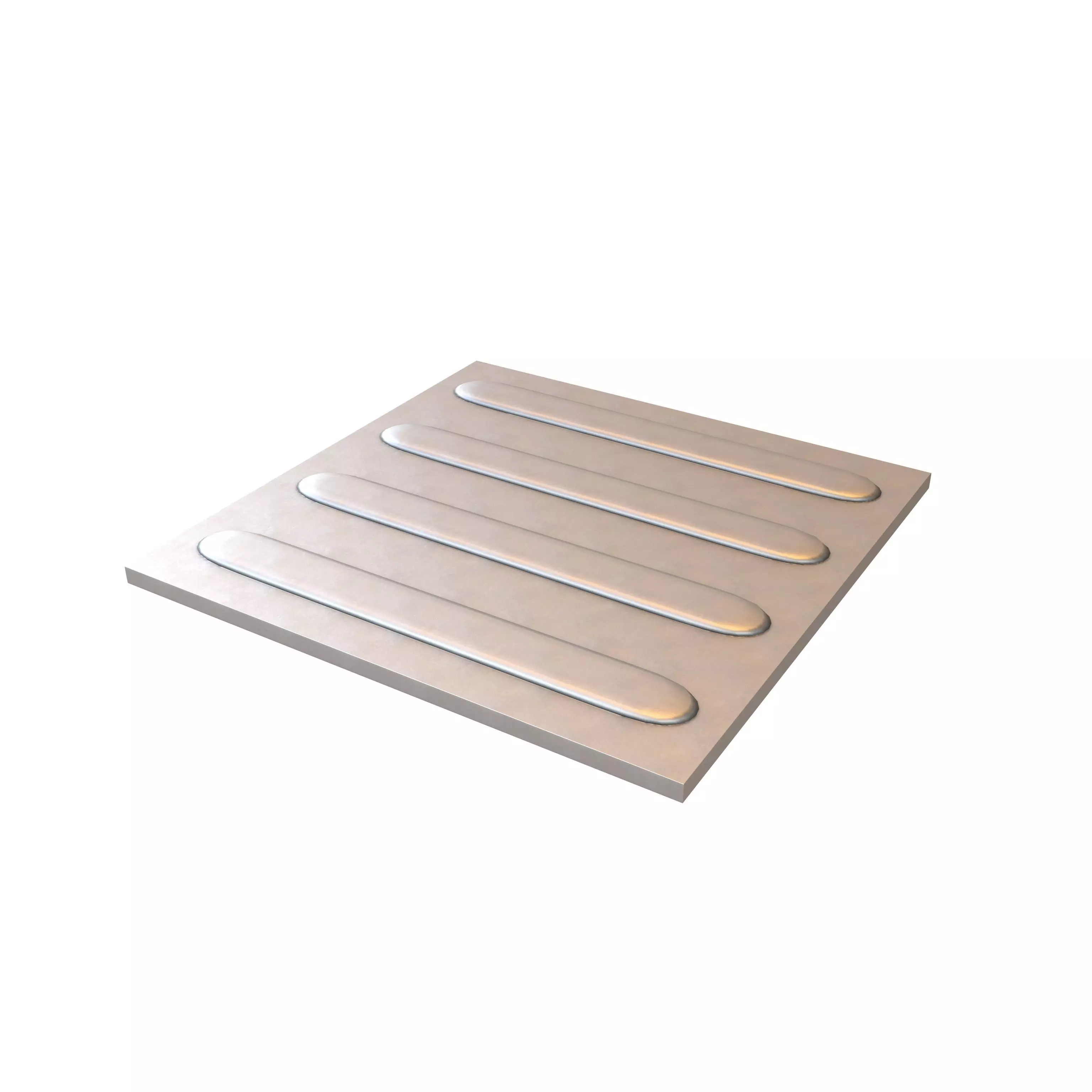 Blind Indicator Tactile Paving Tiles v2 005 Low-poly 3D model_0