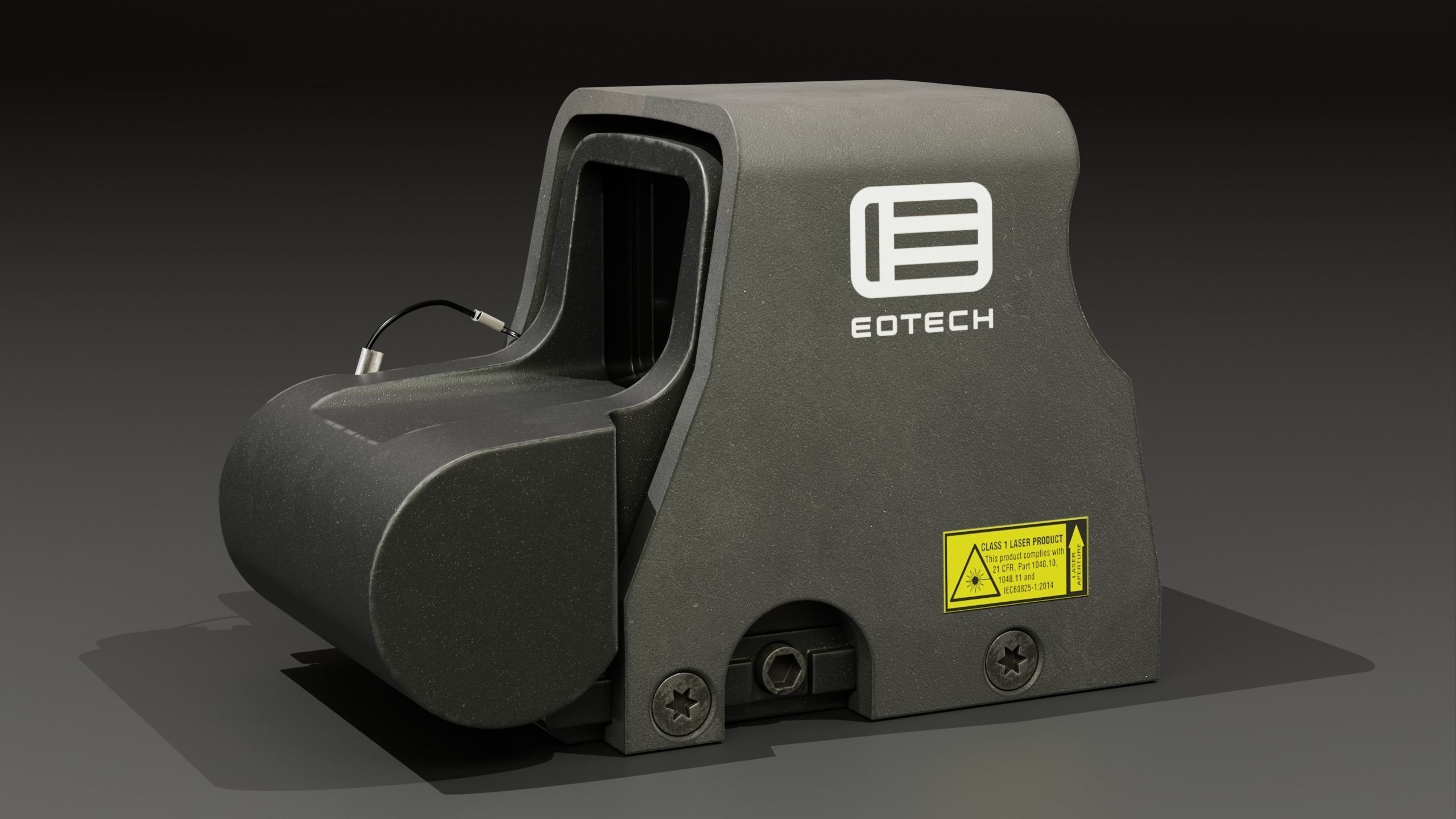 KRISS VECTOR Low-poly 3D model_11