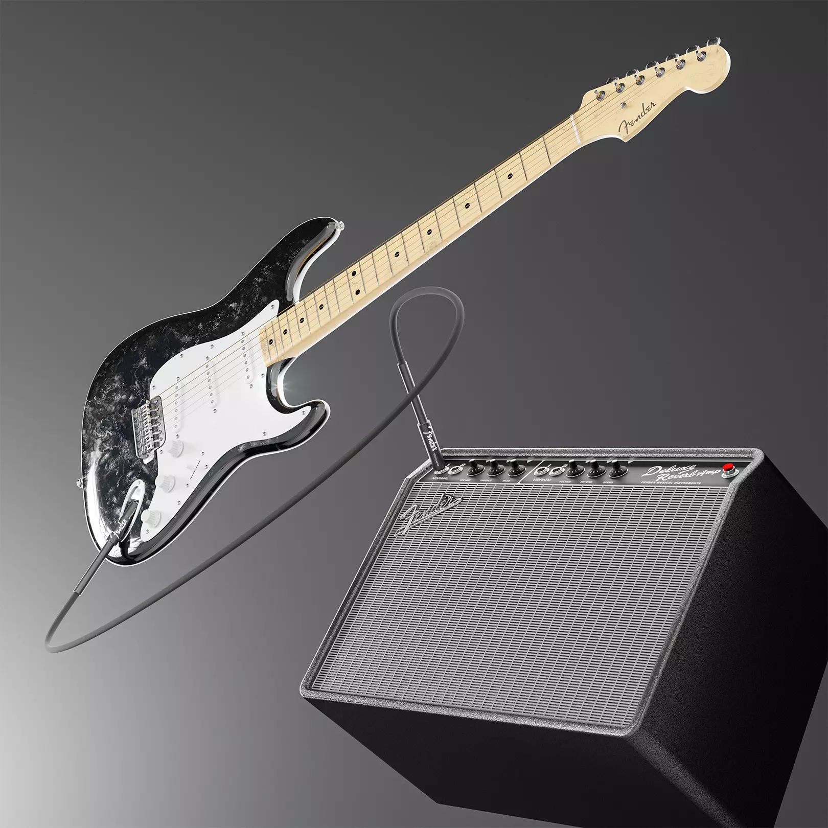 Fender Stratocaster 3D model