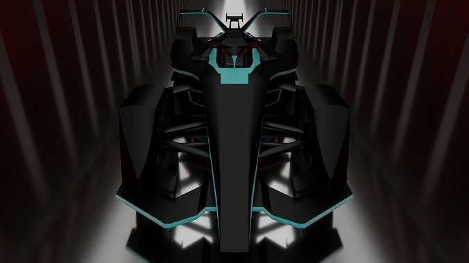 Formula E Car 3D model