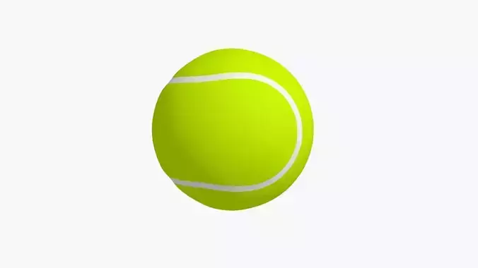 Tennis Ball 3D Model