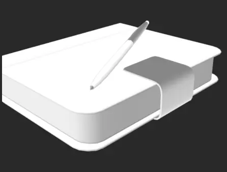 Pen and Notepad Free 3D model