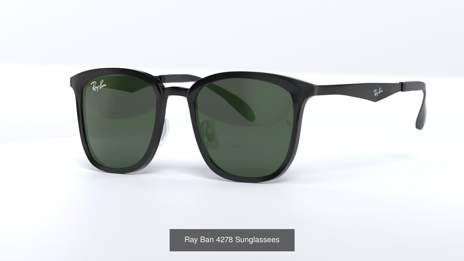 Ray Ban Aviator and 4278 Sunglasses  3D Model Collection_3