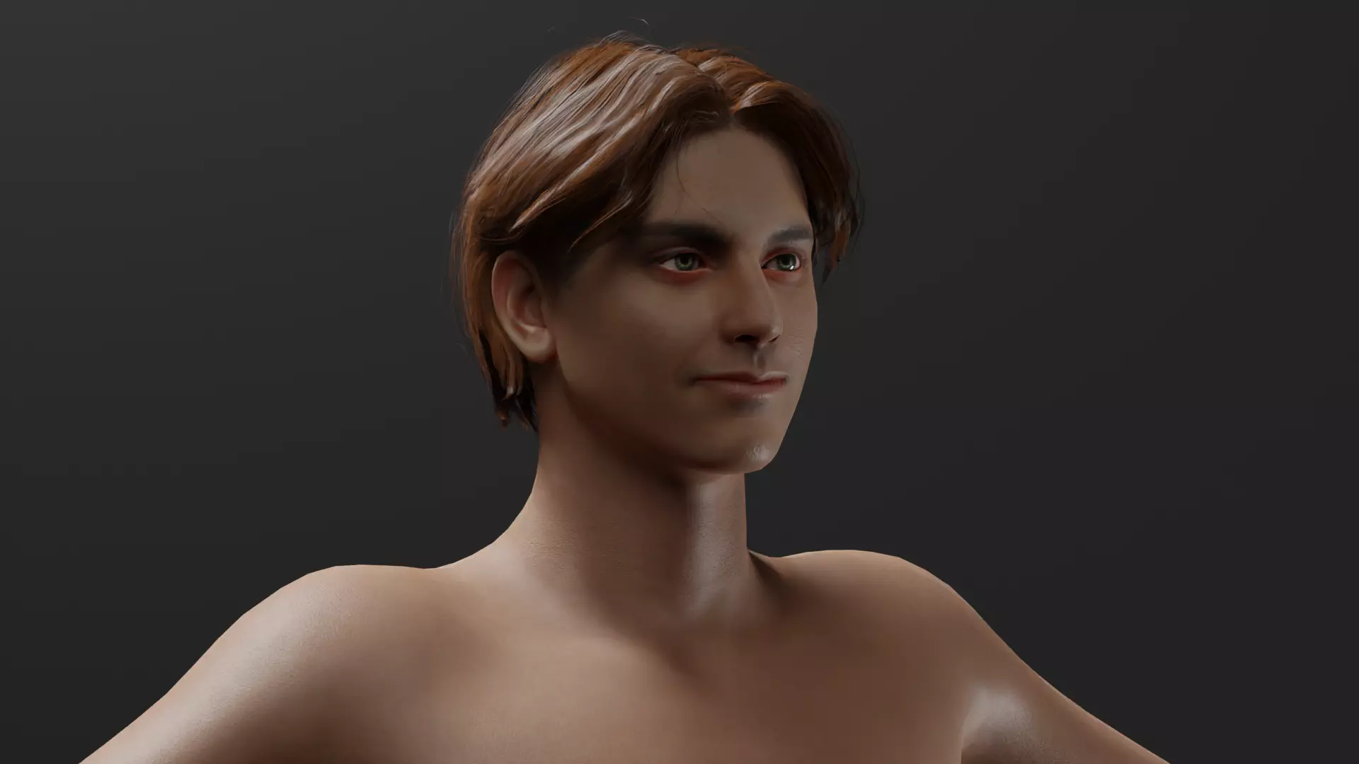 Realistic Male - Luke 3D model_0