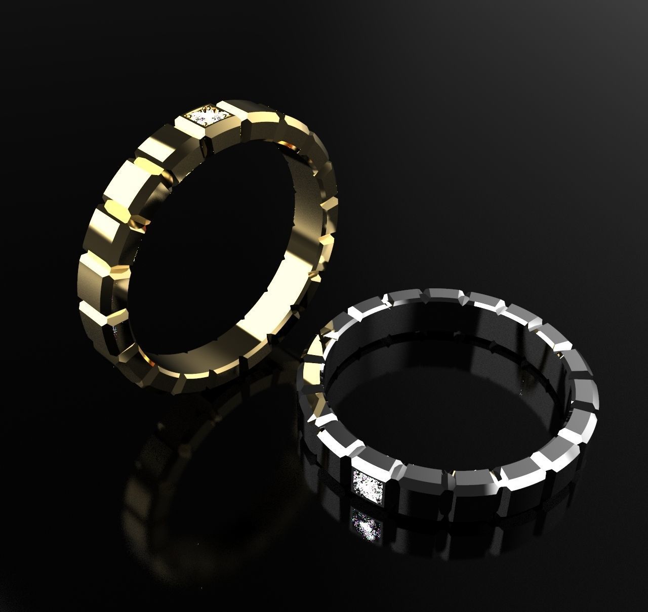 Ring Cube 3D print model_16