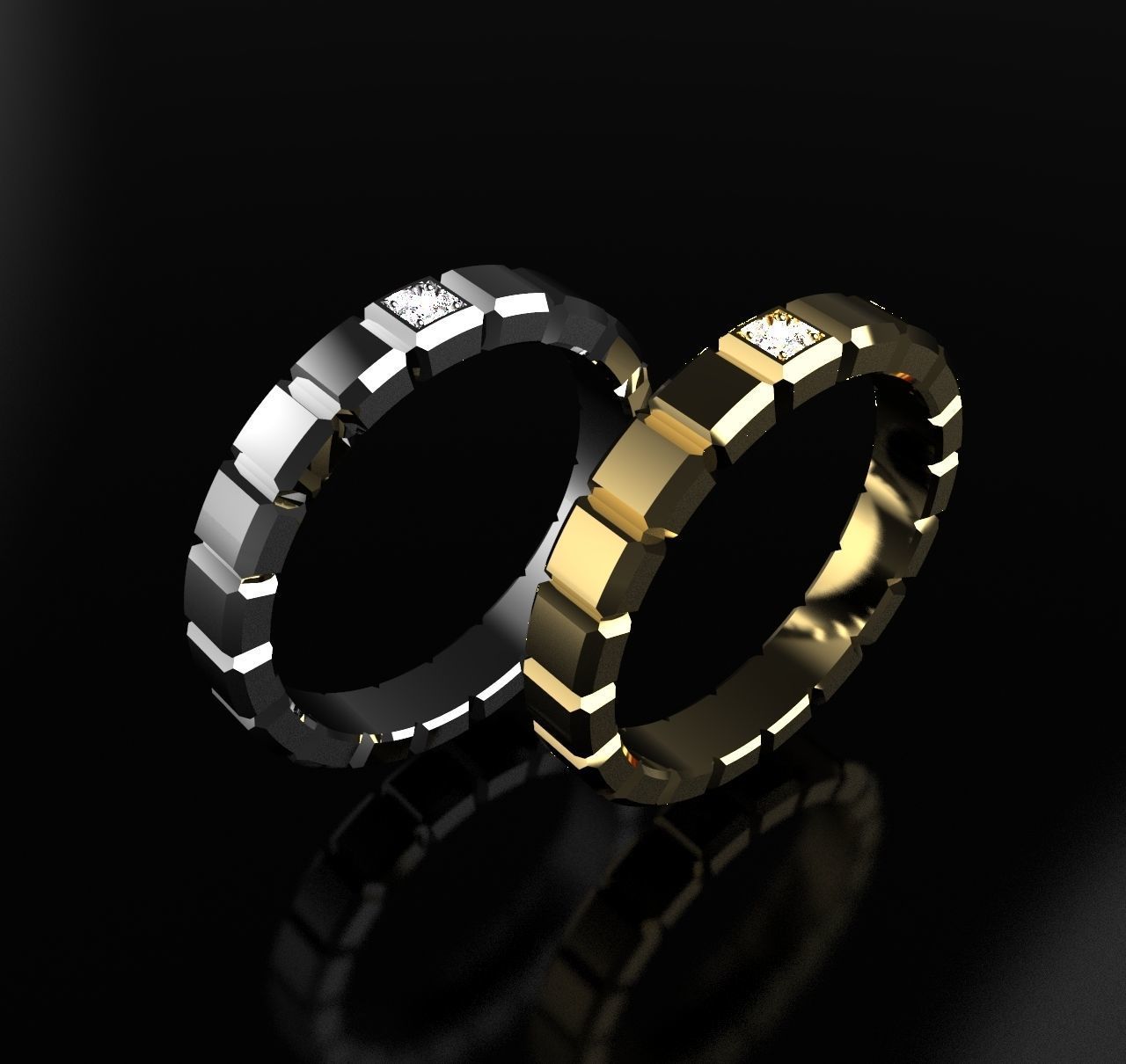 Ring Cube 3D print model_11