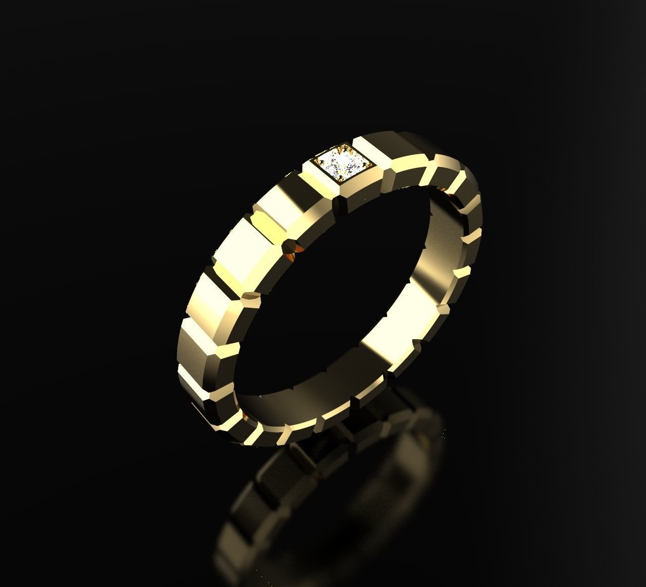 Ring Cube 3D print model_8